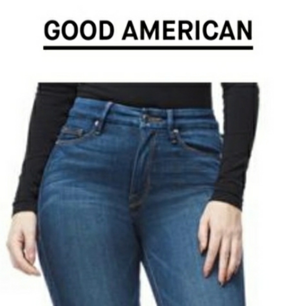 GOOD AMERICAN “GOOD LEGS” JEANS